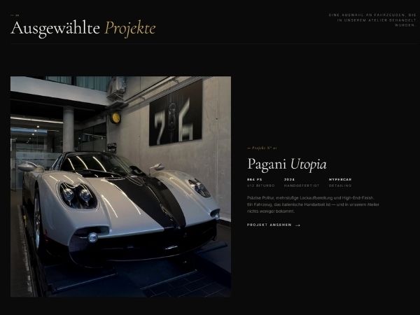 Pro Shine. Detailaufnahme 3