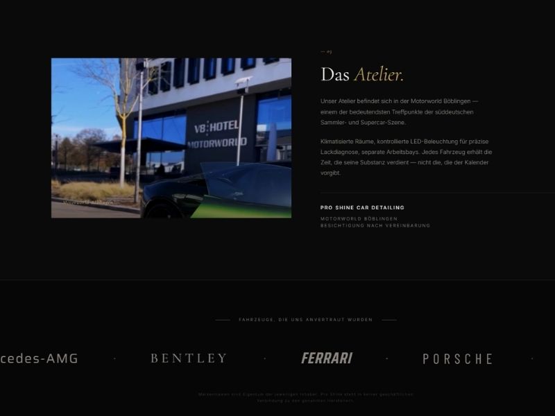 Pro Shine. Detailaufnahme 5